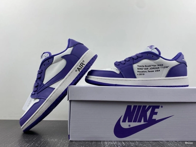 Bmlin TRAVIS 1 OFF-WHITE DM7890-386 X AIR CUSTOM SCOTT X JORDAN 0815